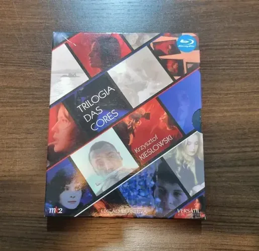 Blu-Ray Trilogia das Cores- Kieslowski- Edição RARA - Nacional