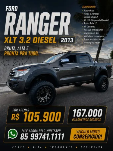 Ford Ranger XLT 3.2 20V 4X4 CD Diesel Aut. 2022