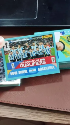 QUEIMA DE ESTOQUE | 0,9 por figurinha, total R$ 18 | Figurinhas Copa do Mundo 2026