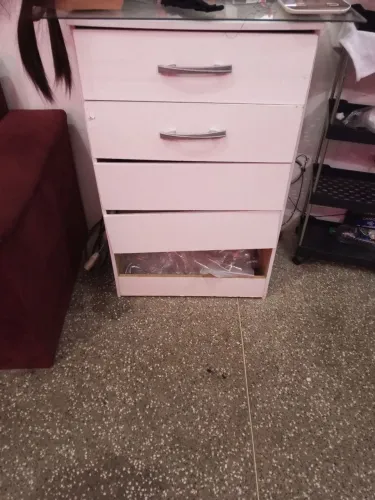 Cômoda vidro superior 