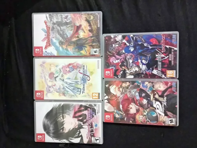 Coleção JRPGs Nintendo switch ( aceito trocas)