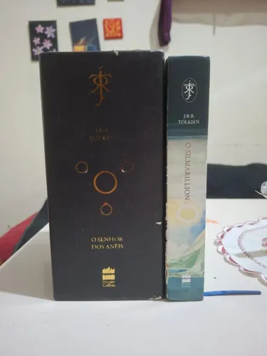 Box de Senhor dos anéis + Silmarillion 