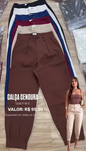 CALÇA CENOURA