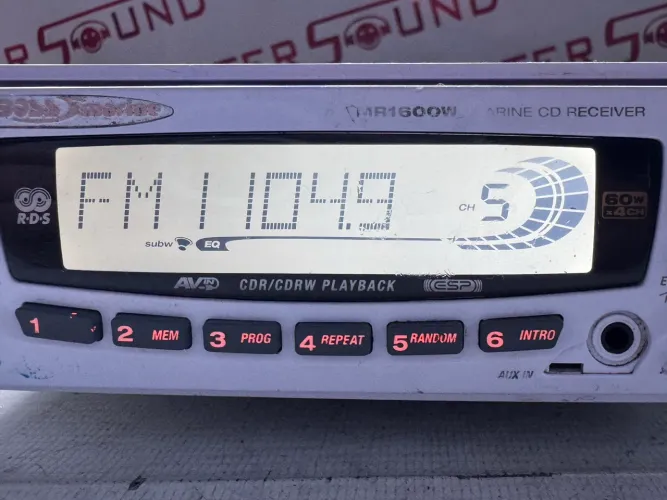 cd radio auxiliar boss linha marítima tudo funcionando