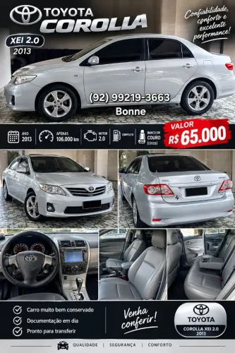 Toyota Corolla XEI 2.0 Flex 16V Aut. 2013
