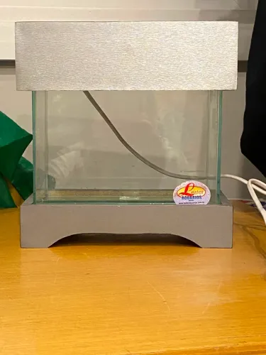  Kit completo Aquário betta móvel 3 l ( com luz e comida ) 
