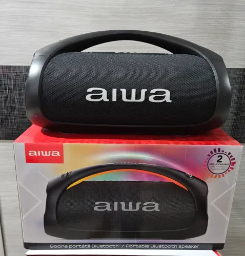 Caixa bombox aiwa nova!