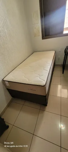 Cama de Solteiro Box + Colchão Ilhéus D28 - 88x188cm
