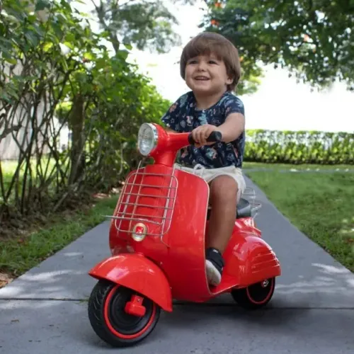 Lambreta Elétrica Infantil Bandeirantes NOVA LACRADA