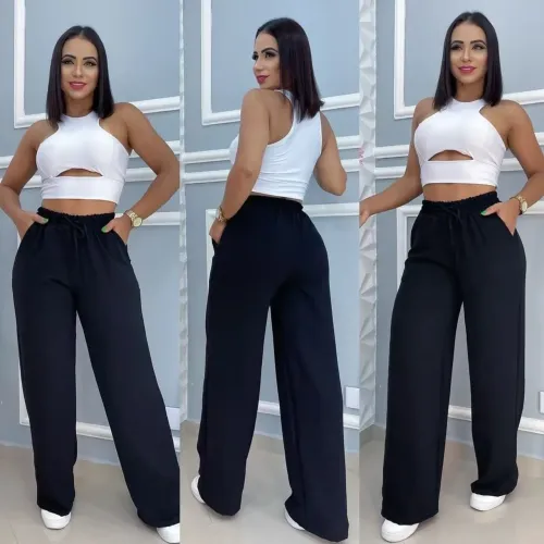 Vendo calça fle preta