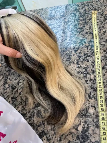 Cabelo humano bicolor à venda