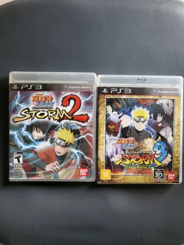Naruto Shippuden Storm 2 + Naruto Shippuden Storm 3 Full Burst (PS3)