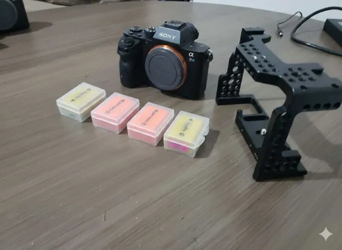 Câmera Sony a7s II 4k + acessorios