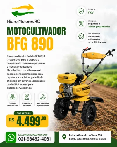 MOTOCULTIVADOR BFG890