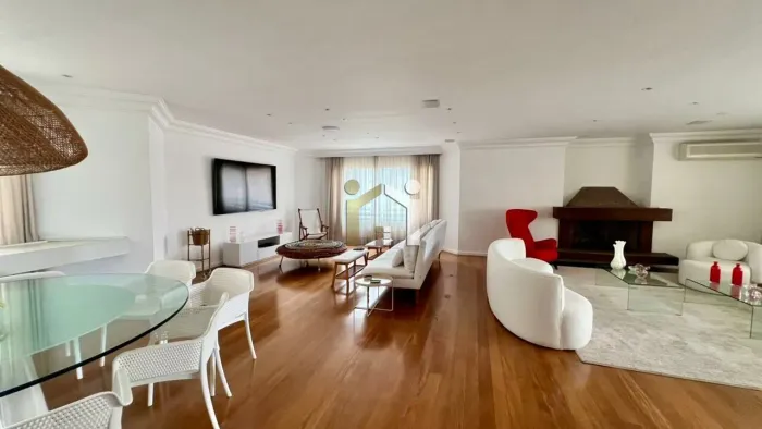 Apartamento no itaim mobiliado com 285,00 m² 3 suites