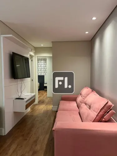 Apartamento com 1 dormitório para alugar, 70 m² por R$ 9.150,00/mês - Alphaville Empresari
