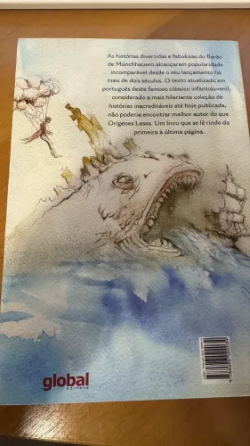 Livro as aventuras do Barão de Munchhausen
