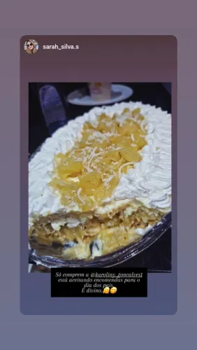 Sobremesa para o dia dos pais e eventos