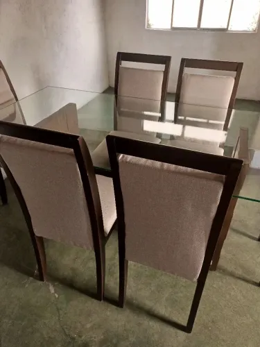 Mesa 6 cadeiras de jantar 