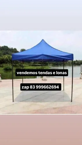 tenda sanfonada 3x3 reforçada 