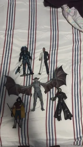 Lote 05 figuras Arkham DC Collectibles 