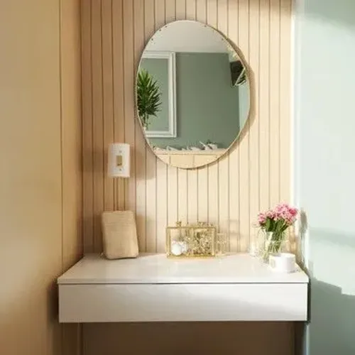 Armário penteadeira suspensa