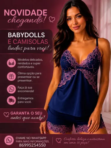 Babydoll e camisolas