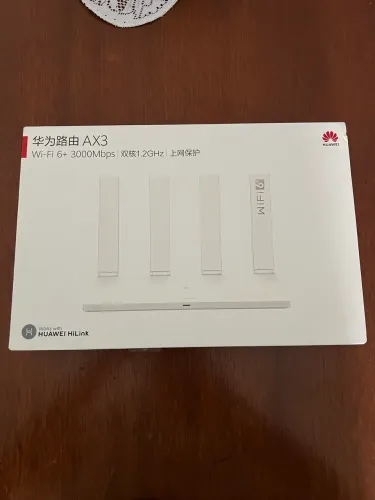 Roteador Huawei AX3 AX3000 Wifi6 Plus Versão chinesa Novo Caixa WS7100