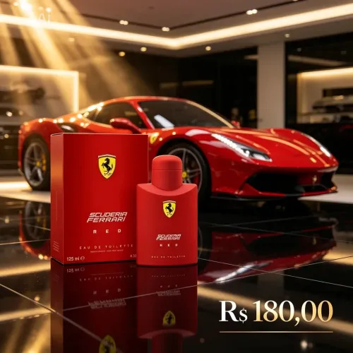 Perfume masculino Ferrari red 125ml