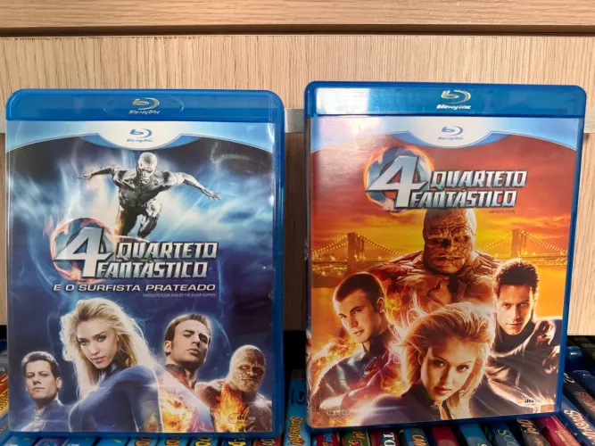 Quarteto Fantástico 1 e 2 Blu Ray