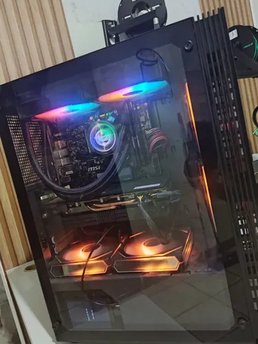 PC Gamer Ryzen 5 5600 + RX 5700 XT 8GB | 16GB RAM | SSD 1TB NVMe | Water Cooler + Tela IPS