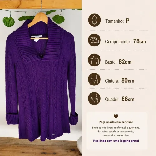 Vestido Roxo P