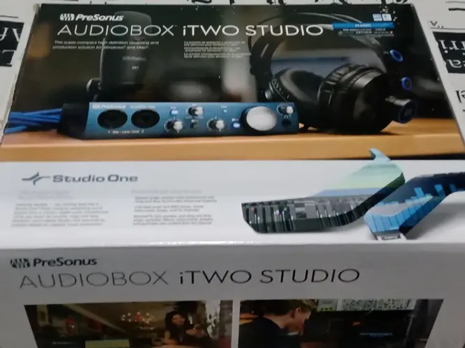 Kit de Gravação Presonus - AudioBox iTwo<br><br>