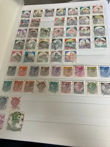 Troco selos de vários países
