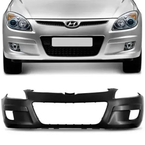 Parachoque Dianteiro Hyundai I30 2009 à 2015- Preto Liso- TYG