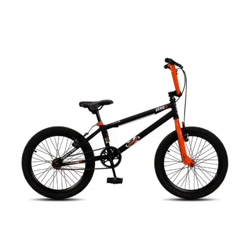 Bicicleta Aro 20 BMX ProX Serie 5 Quadro Guidão Aço Aros Freemax 10413