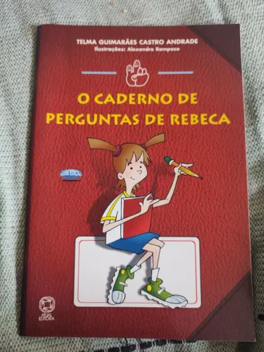Livro o caderno de perguntas de Rebeca