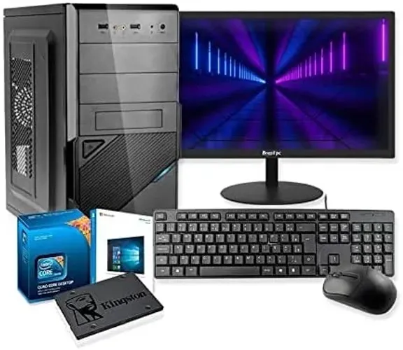 Computador Completo Intel Core i3 8gb SSD 120GB Monitor 15 Hdmi