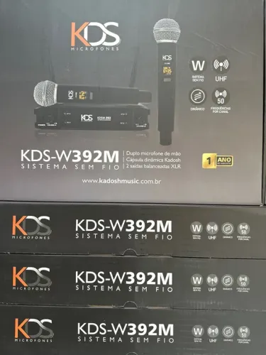Sistema de microfone sem fio KDS W392M