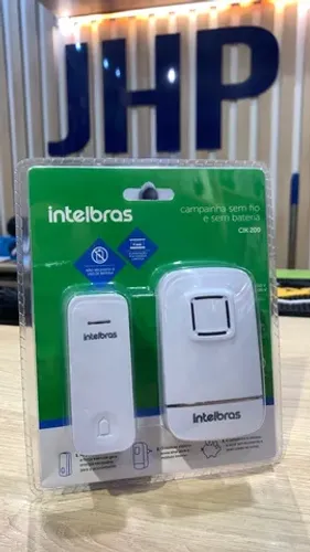 Campainha Eletrônico Sem Fio S/ Bateria CKI 200 Intelbras - Loja Fisica