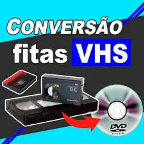 vhs para  pendrive 50 reais