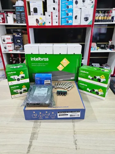 Kit de Câmeras Intelbras - Segurança Completa para sua Casa ou Empresa