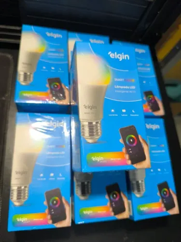 Lâmpada LED Inteligente Elgin Smart Color Wi-Fi - Controle por App