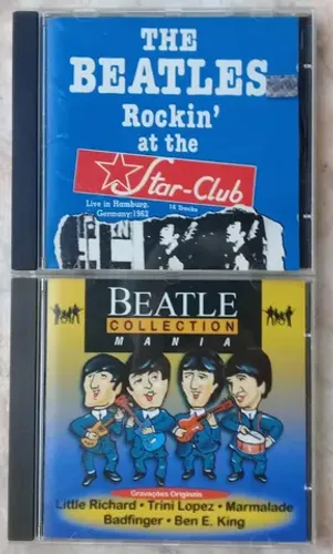 the beatles-2 cds originais raros-usados/conservados