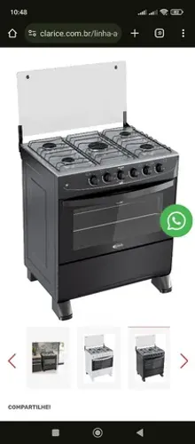 fogão novo 5 bocas novo