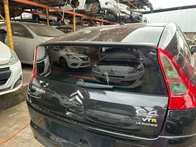 Tampa Traseira Citroen C4 2006/2007-Sem Acessorios