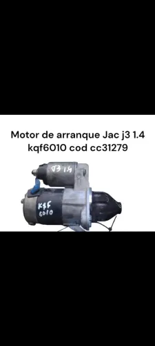 Motor de arranque Jac j3 