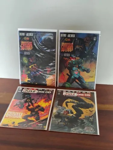 Coleção Batman / Juiz Fred (4 HQs) Editora Abril