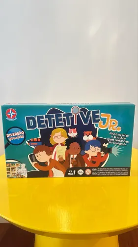 JOGO DETETIVE JR. Estrela - Diversão Garantida! | Novo, Lacrado (Infantil, Mistério)
