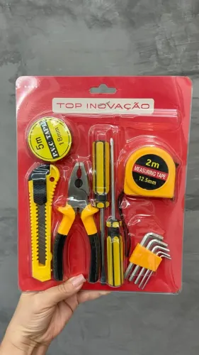 Kit de Ferramentas  7 peças ideal para residência ou hobby